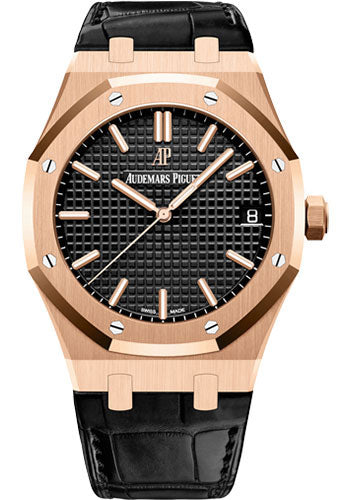 Audemars Piguet Royal Oak Selfwinding - Black Strap