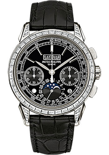 Patek Philippe Men Grand Complications Perpetual Calender Chronogragh Watch - 5271P-001