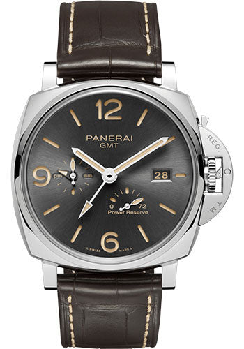 Panerai Luminor Due GMT Power Reserve - 45mm - Steel - PAM00944 - Wrist NYC