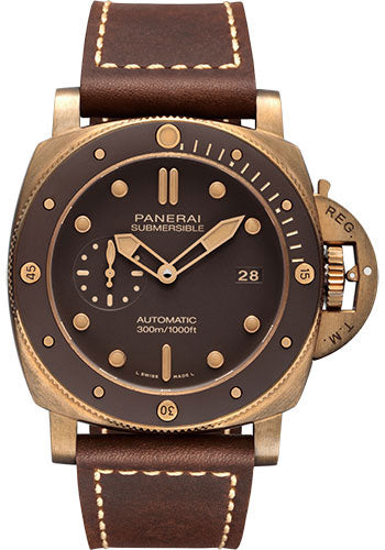 Panerai Submersible Bronzo - 47mm - Bronze - PAM00968 - Wrist NYC