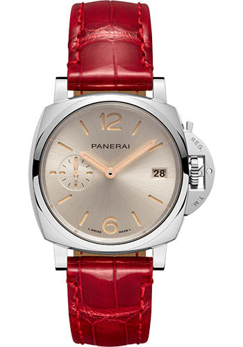 Panerai Luminor Due - 38mm Polished Steel Case - Ivory Sun-Brushed Dial - PAM01248 - Wrist NYC