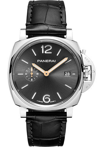 Panerai Luminor Due - 42mm Steel Case - Anthracite Sun-Brushed Dial - PAM01250 - Wrist NYC