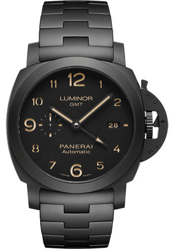 Panerai Tuttonero Luminor GMT - 44mm - Black Ceramic - PAM01438 - Wrist NYC