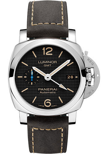 Panerai Luminor GMT - 42mm - Polished Steel - PAM01535 - Wrist NYC