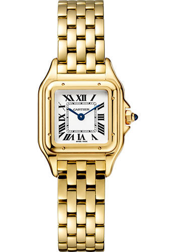 Cartier Panthere de Cartier Watch - 22 mm Yellow Gold Case - Pink Gold Bracelet - WGPN0008