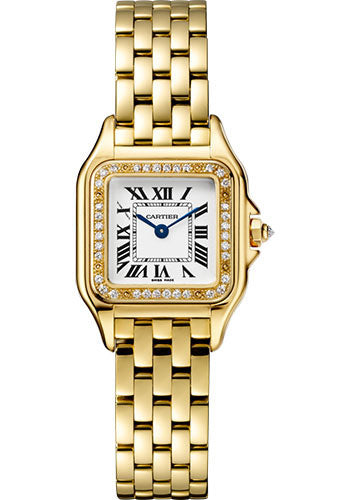 Cartier Panth�re de Cartier Watch - 22 mm Yellow Gold Case - Diamond Bezel - WJPN0015