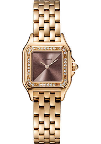 Cartier Panth�re de Cartier Watch - 22 mm x 30 mm Rose Gold Case - Rose Gold Strap - WJPN0035